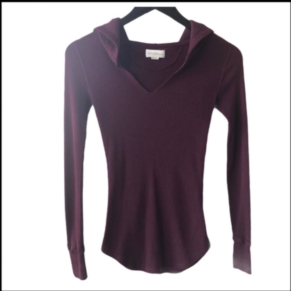 ARITZIA Golden by TNA Crowley Thermal Hoodie